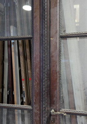 Double porte vitré de style Napoléon III back window