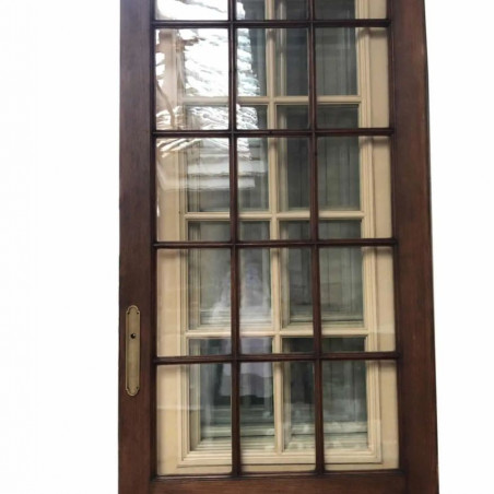 Porte fenêtre verre ancien