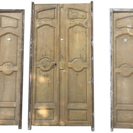 portes de communication 2 vantaux Louis XIV Aixoises