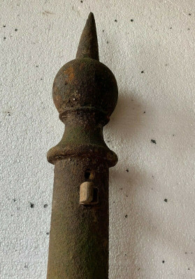 Portillon en fer de fonte XIX siècle